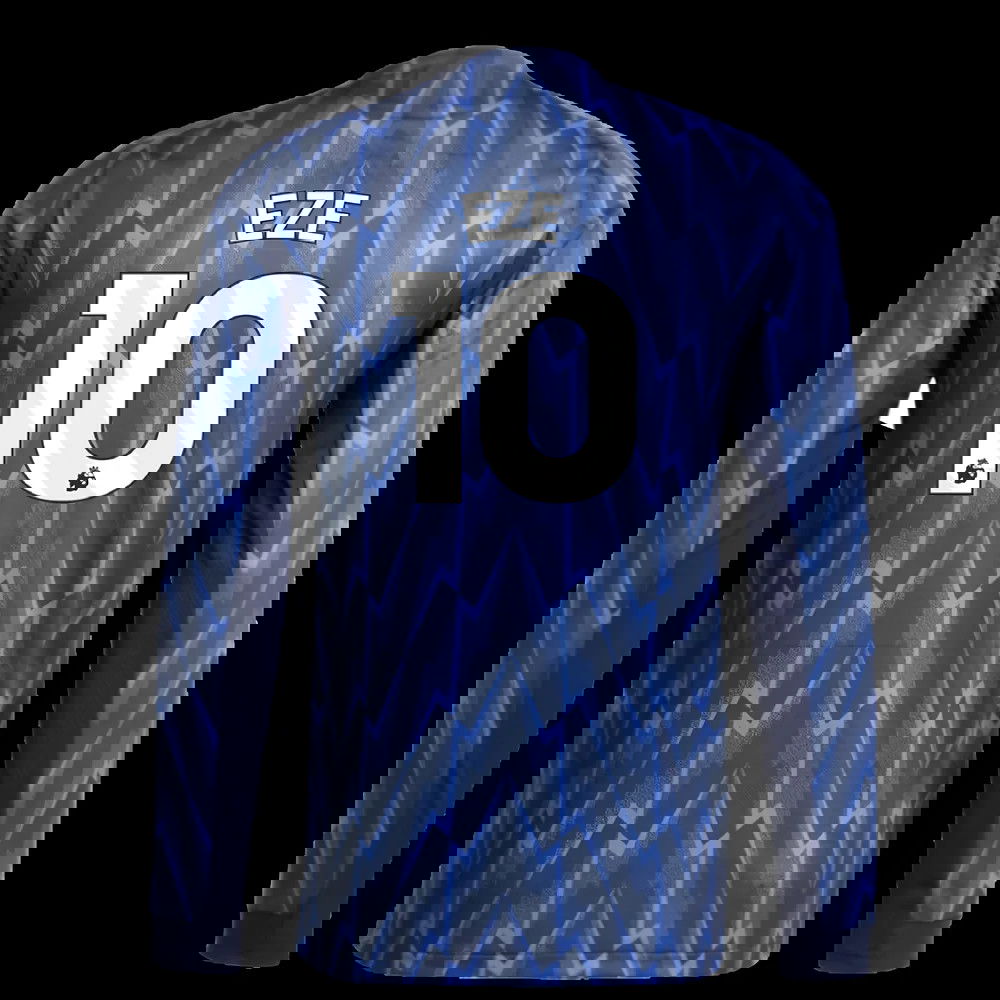 2025-2026 Arsenal Authentic Long Sleeve Away Shirt (Eze 10)