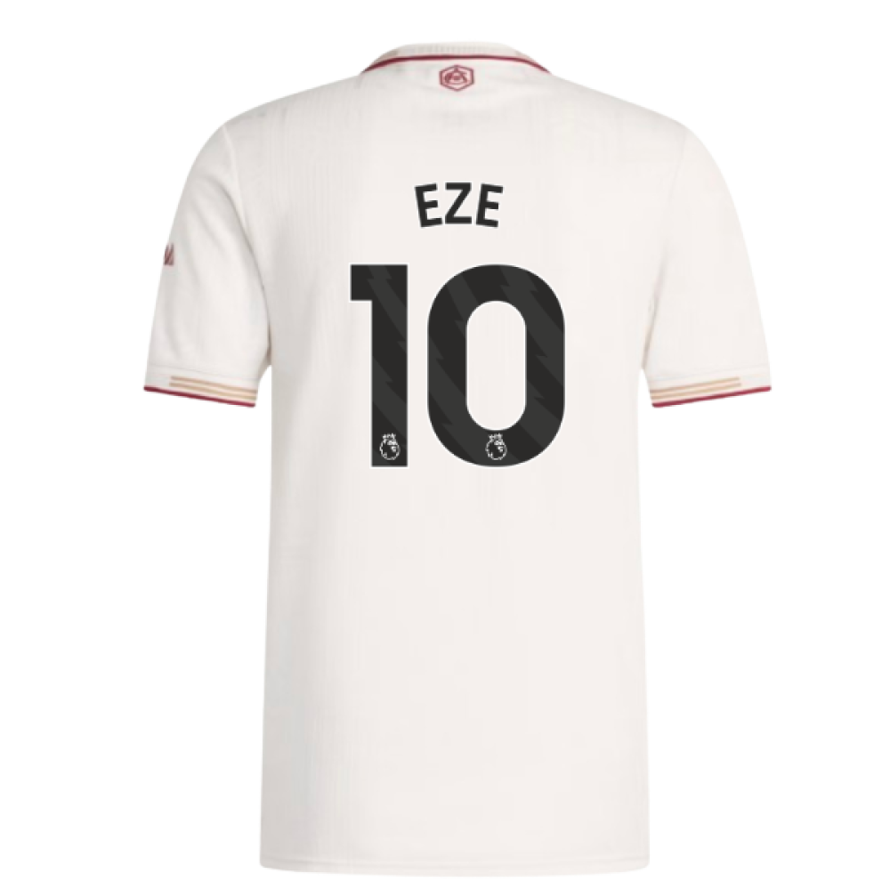2025-2026 Arsenal Authentic Third Shirt (Eze 10)