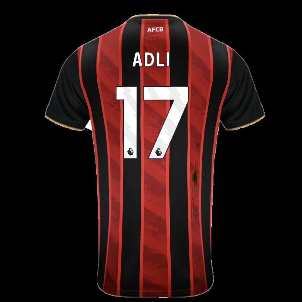 2025-2026 Bournemouth Home Shirt - Kids (Adli 17)