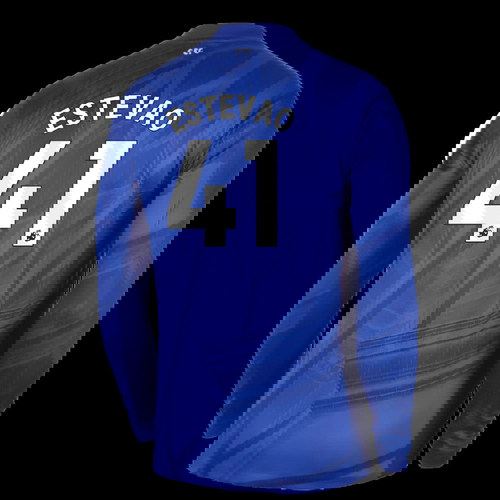 2025-2026 Chelsea Home Long Sleeve Shirt (Estevao 41)