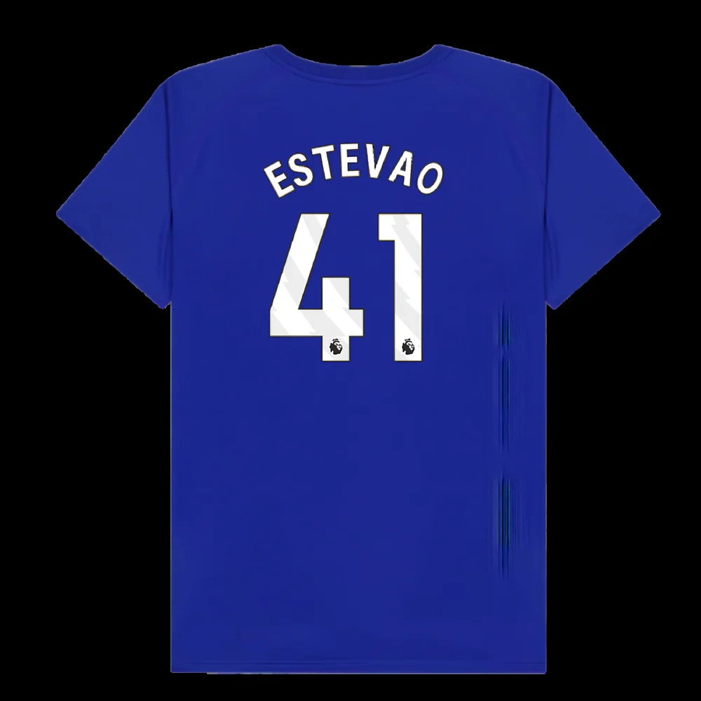 Chelsea Poly T-Shirt (Blue) - Kids (Estevao 41)