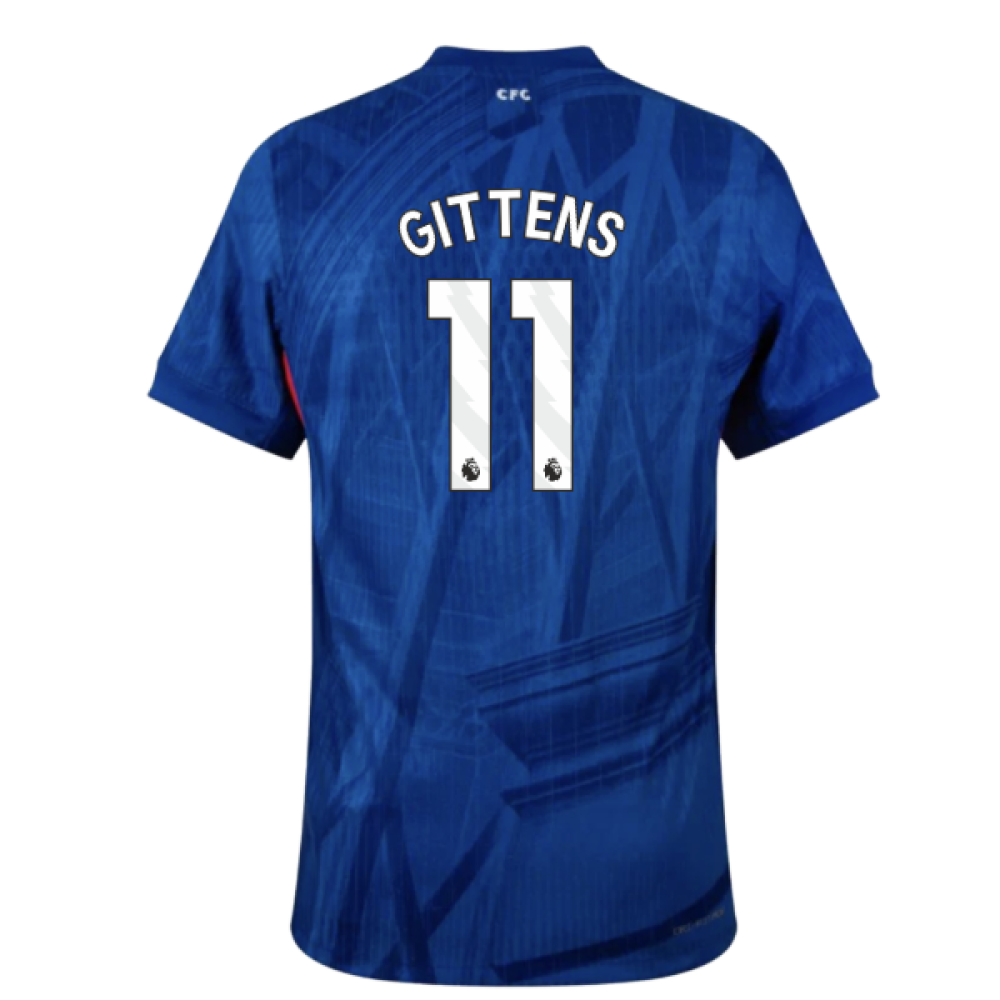 2025-2026 Chelsea Home Authentic Shirt (Gittens 11)