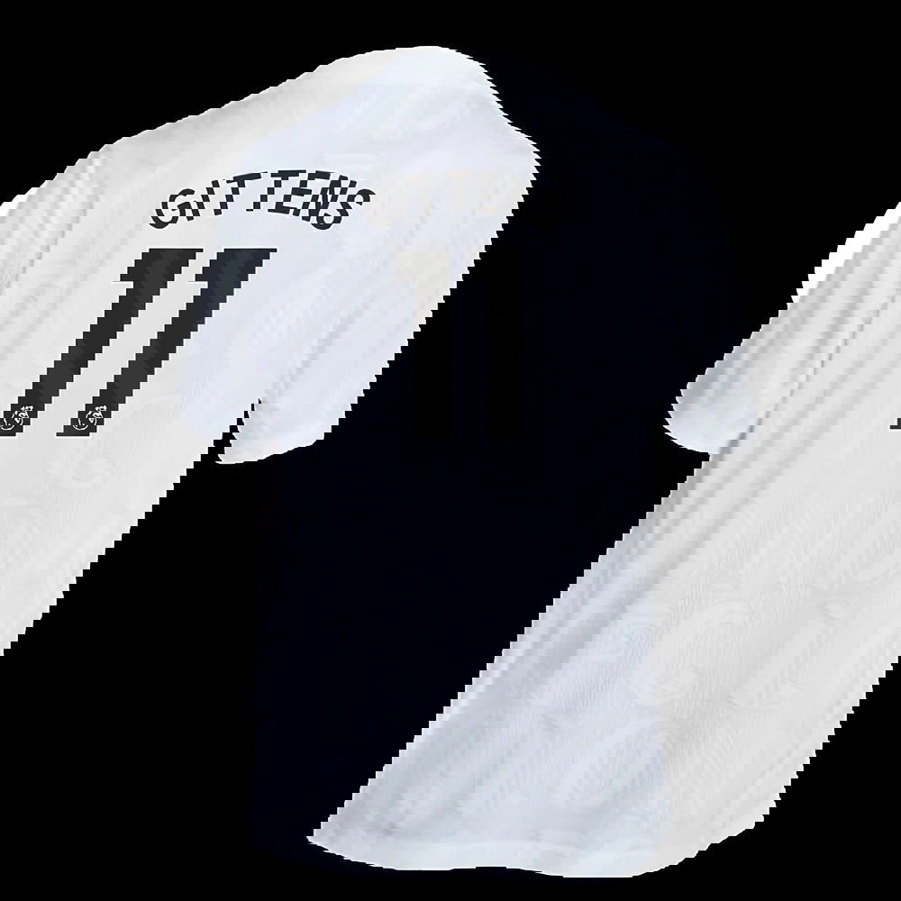 2025-2026 Chelsea Academy Pro Pre-Match Football Top (White) (Gittens 11)