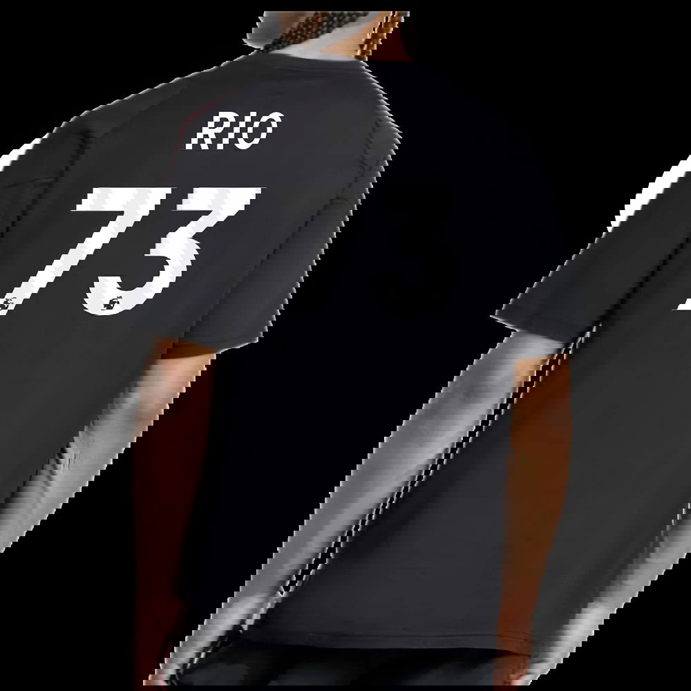 2025-2026 Liverpool Training Tee (Black) (Rio 73)