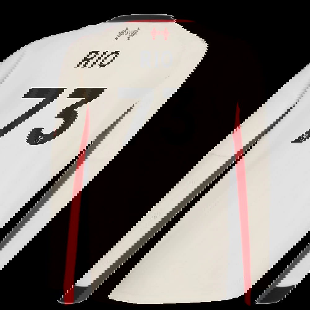 2025-2026 Liverpool Pre-Match Shirt (Black) - Kids (Rio 73)