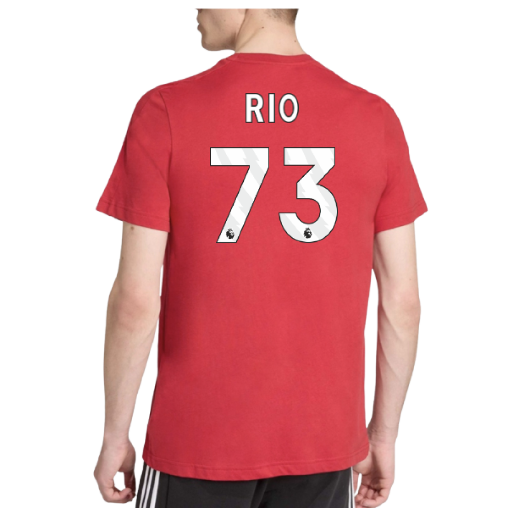 2025-2026 Liverpool DNA Tee (Red) (Rio 73)