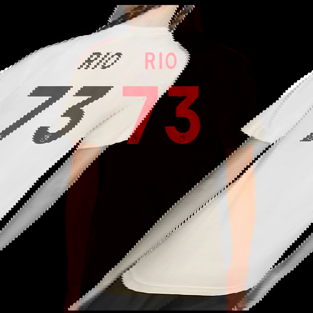 2025-2026 Liverpool Training Tee (White) - Kids (Rio 73)