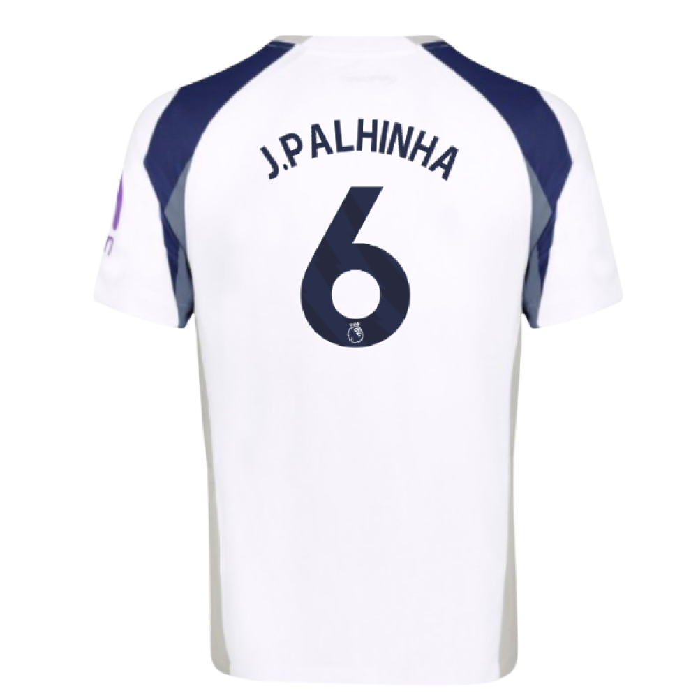 2025-2026 Tottenham Hotspur Home Shirt (J.Palhinha 6)