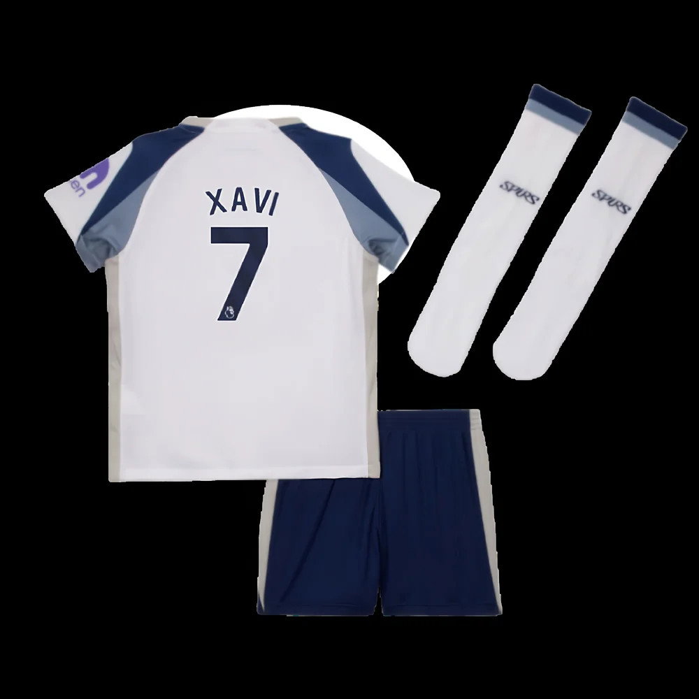 2025-2026 Tottenham Home Little Kids Mini Kit (Xavi 7)