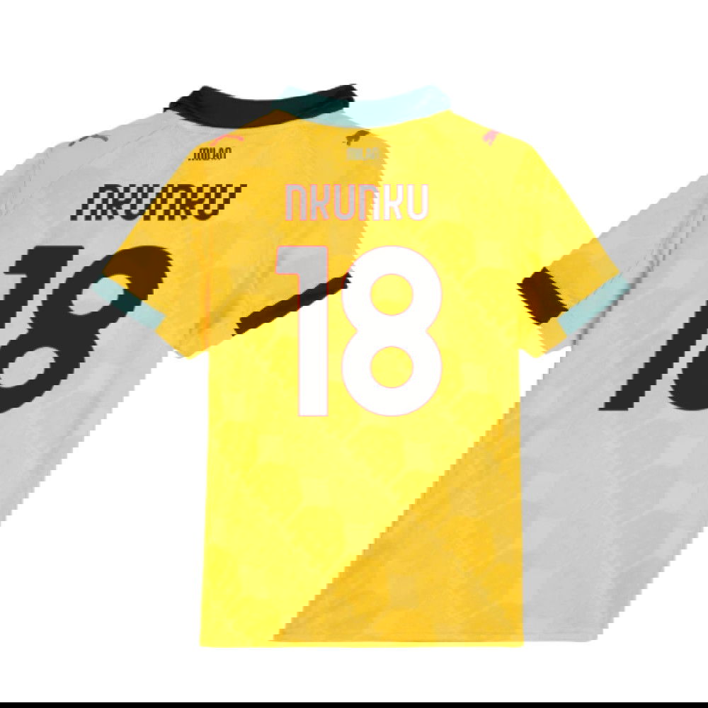 2025-2026 AC Milan Third Shirt (Kids) (Nkunku 18)