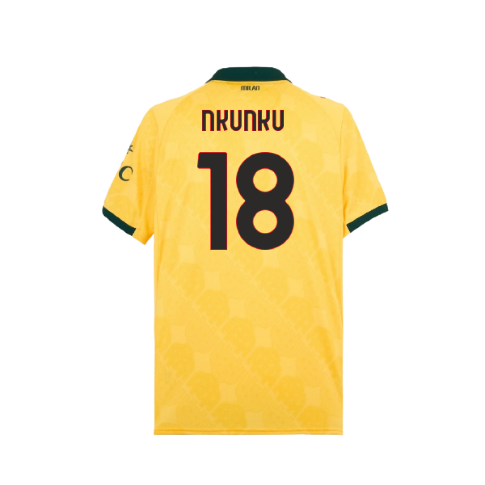 2025-2026 AC Milan Third Shirt (Nkunku 18)