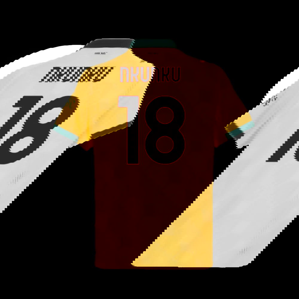 2025-2026 AC Milan Authentic Third Shirt (Nkunku 18)