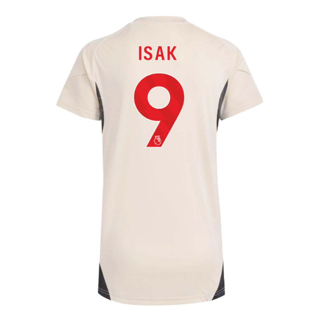 2025-2026 Liverpool Training Jersey (White) - Womens (Isak 9)