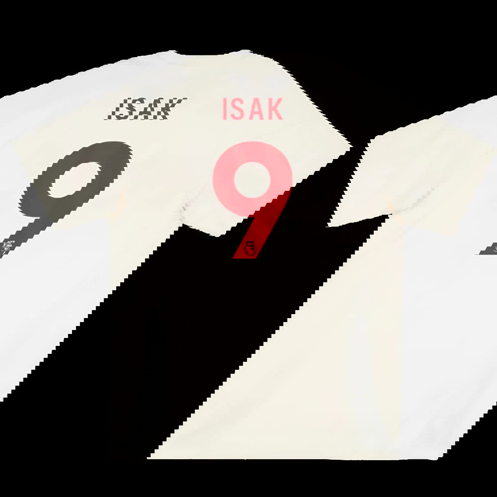 2025-2026 Liverpool Training Tee (White) (Isak 9)