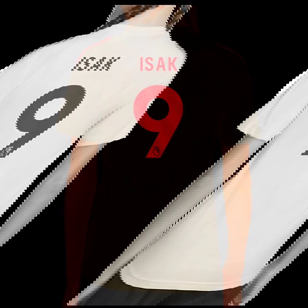 2025-2026 Liverpool Training Tee (White) - Kids (Isak 9)