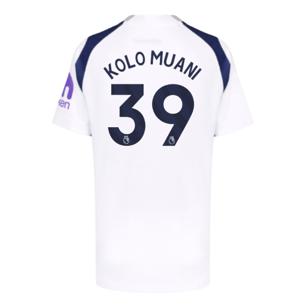 2025-2026 Tottenham Hotspur Home Shirt (Kids) (Kolo Muani 39)