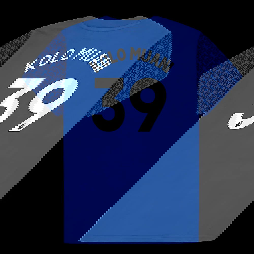 Tottenham Hotspur Graphic T-shirt (Blue) - Kids (Kolo Muani 39)