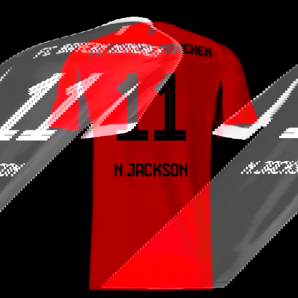 2025-2026 Bayern Munich Home Shirt (N.Jackson 11)