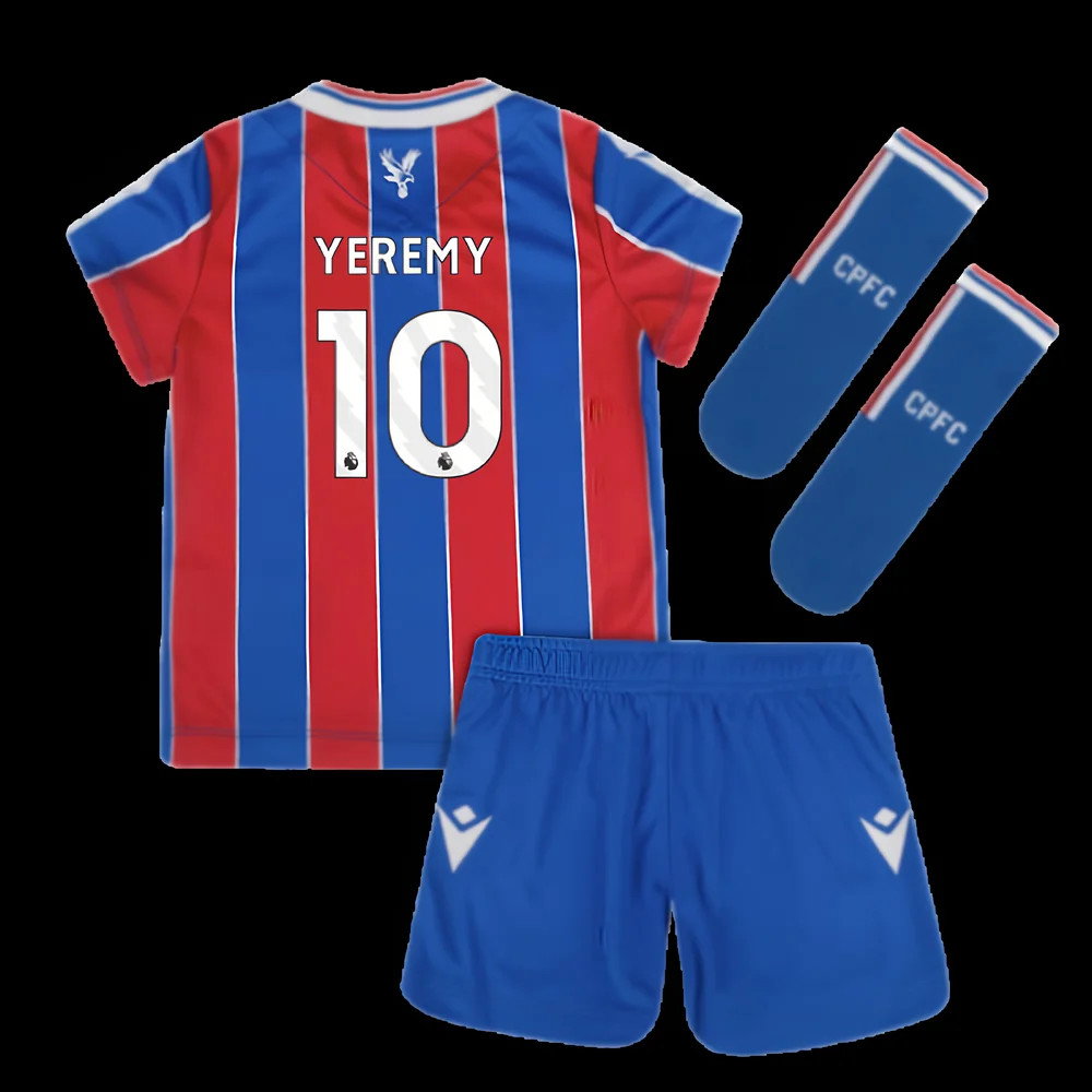 2025-2026 Crystal Palace Home Infant Kit (1-6 years) (Yeremy 10)