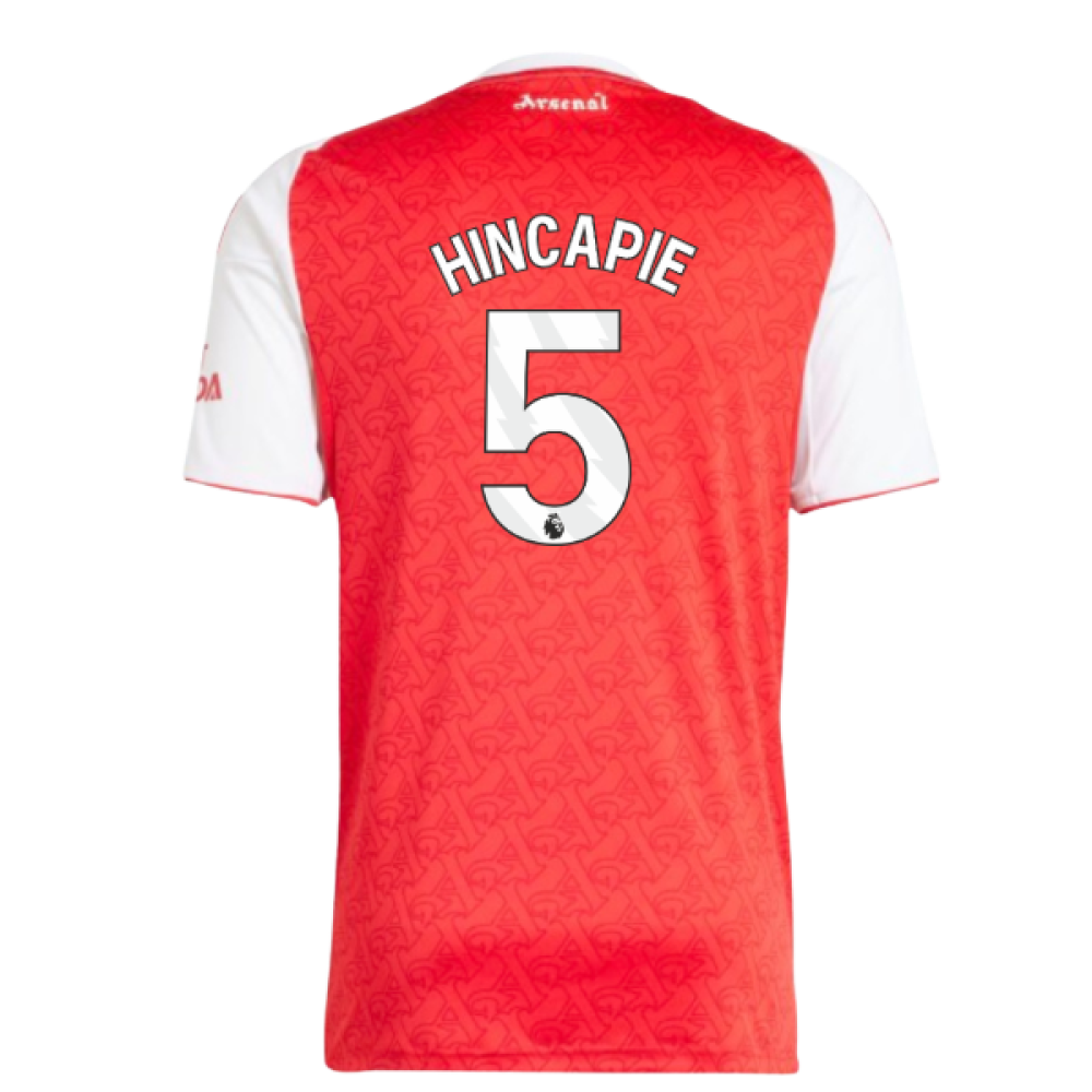 2025-2026 Arsenal Home Shirt (Hincapie 5)