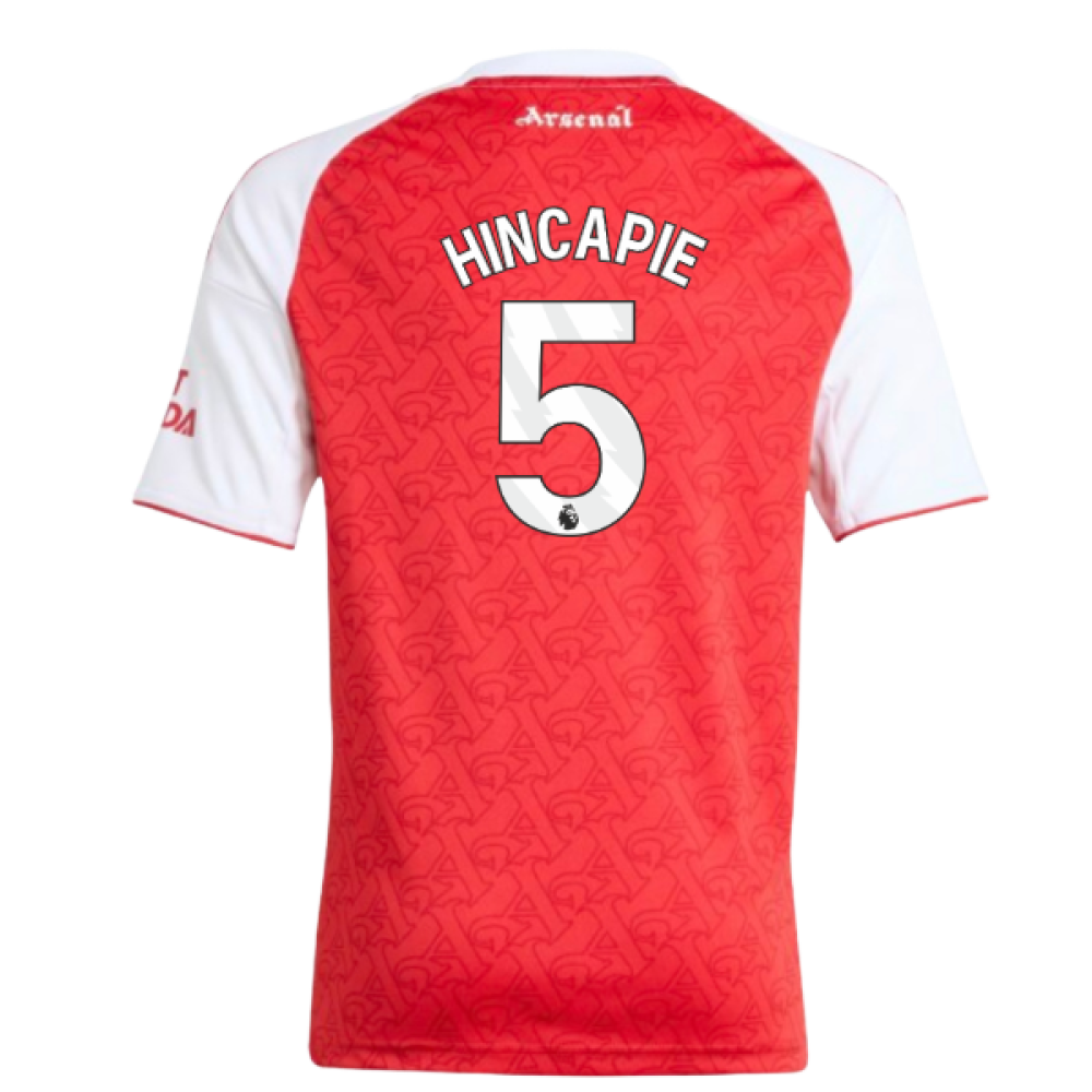 2025-2026 Arsenal Home Shirt (Kids) (Hincapie 5)