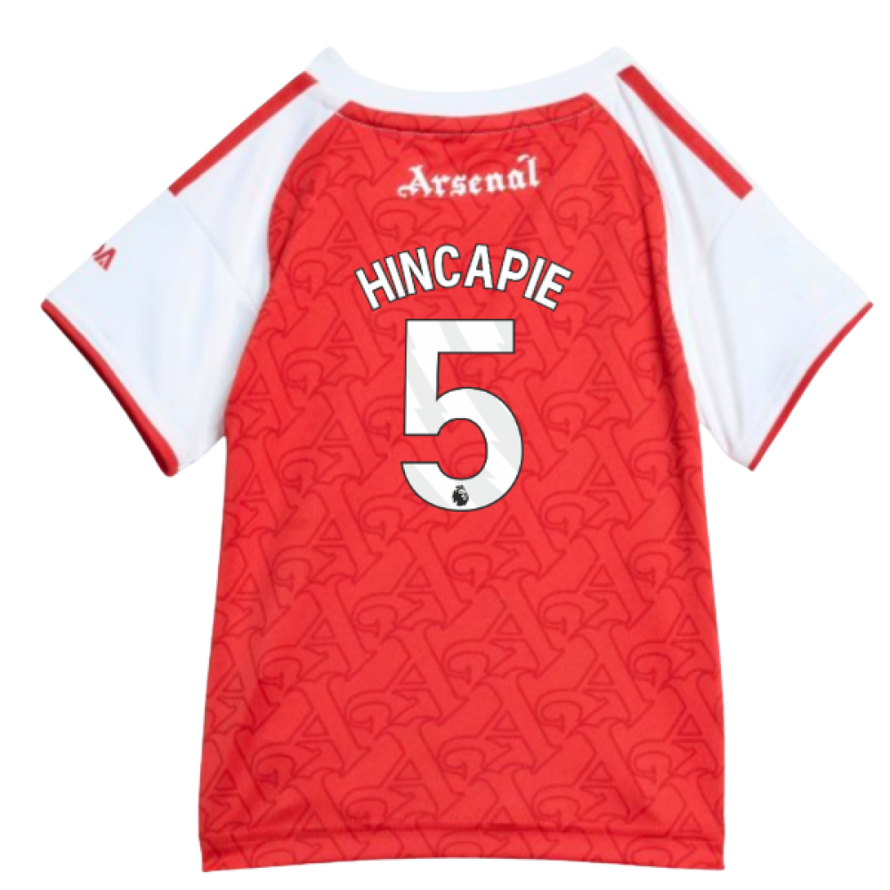 2025-2026 Arsenal Home Baby Kit (Hincapie 5)