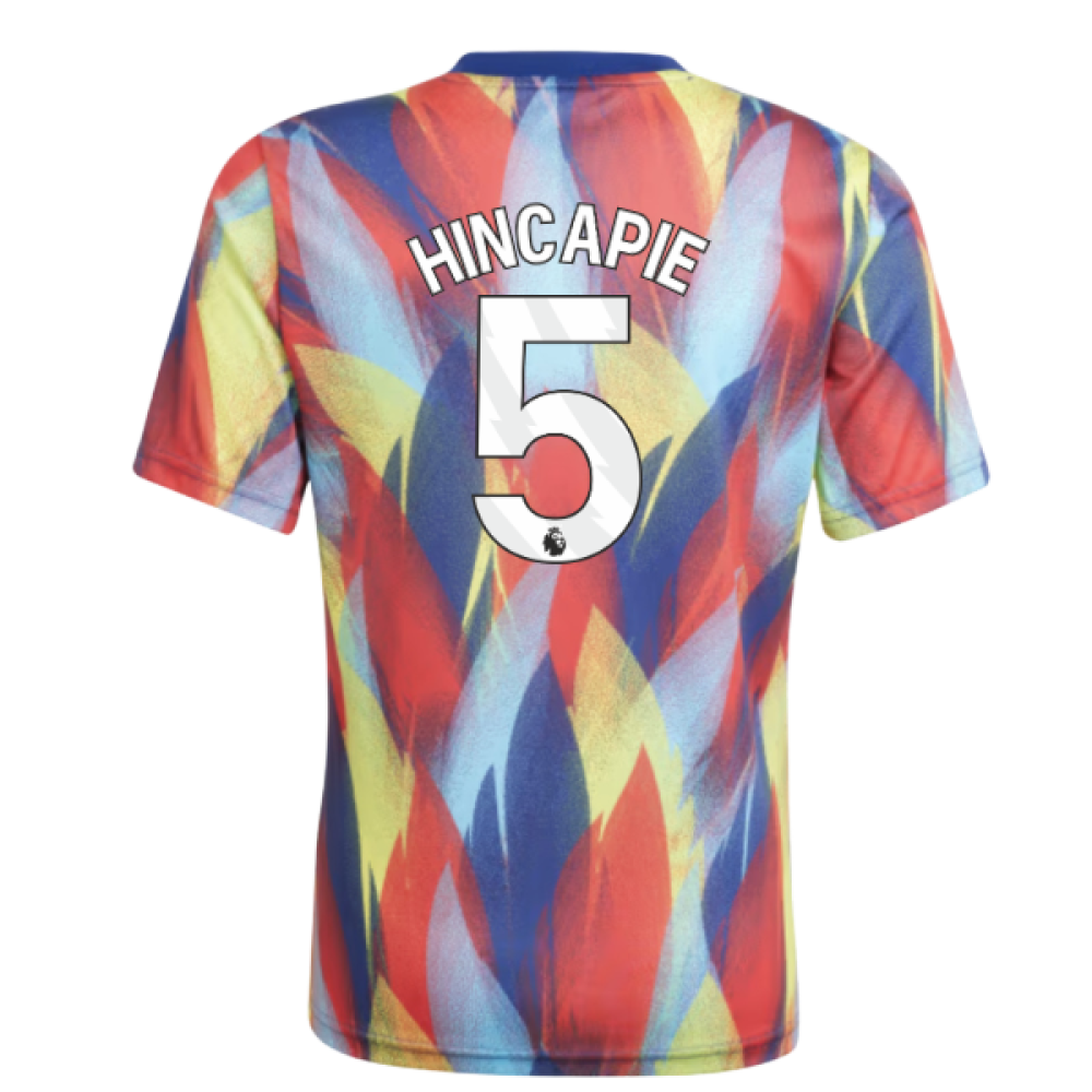 2025-2026 Arsenal Pre-Match Shirt (Victory Blue) - Kids (Hincapie 5)
