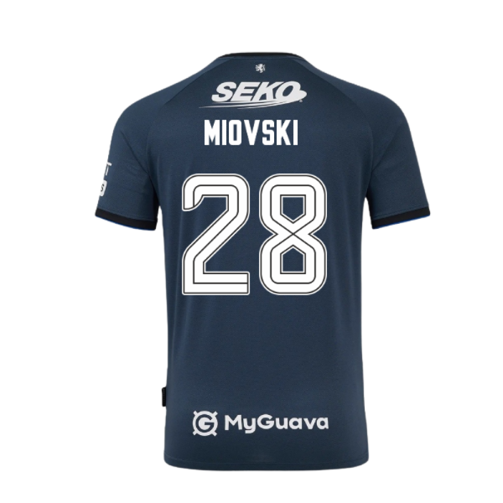 2025-2026 Rangers Third Shirt (Miovski 28)