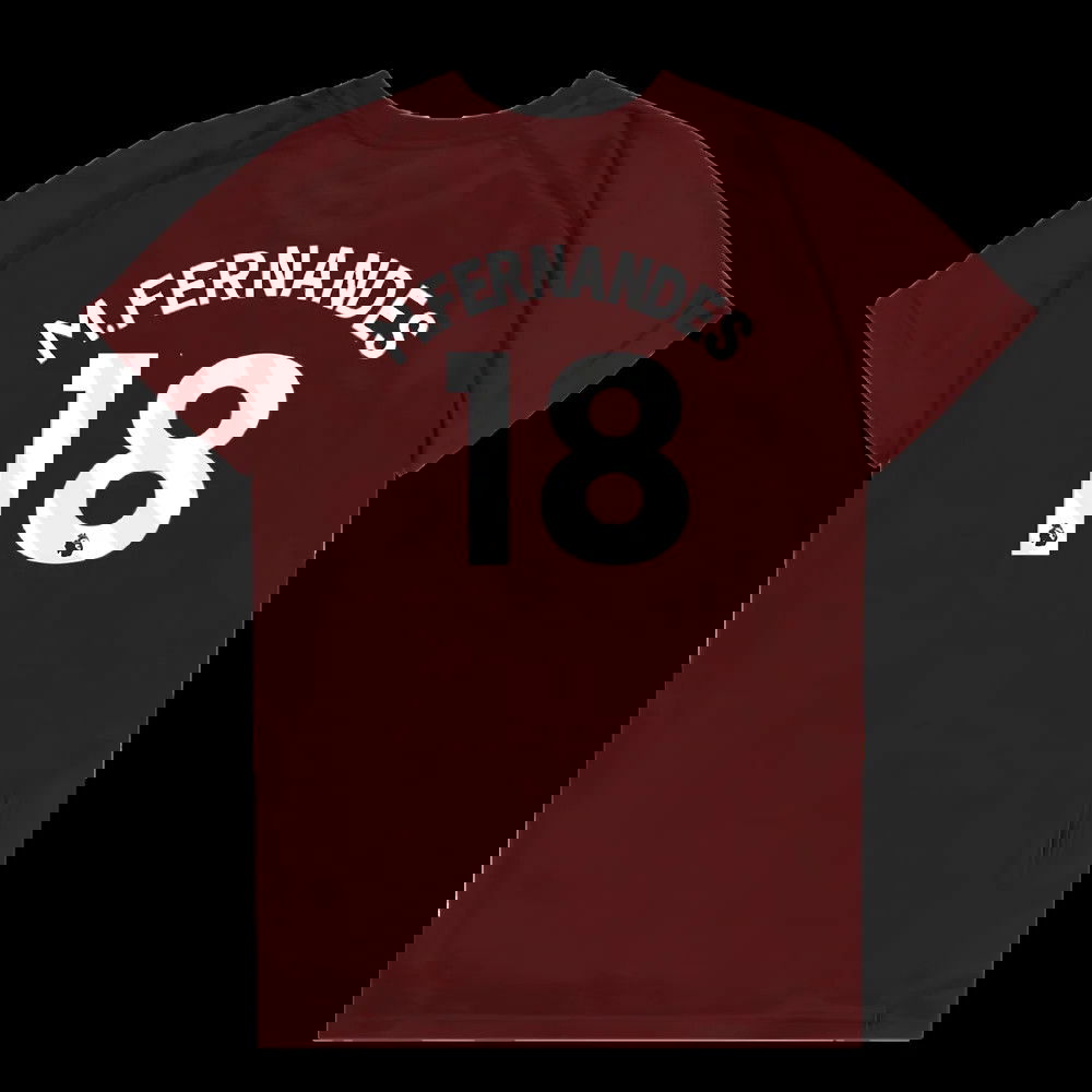 West Ham United Poly T-Shirt (Claret/Blue) - Kids (M.Fernandes 18)
