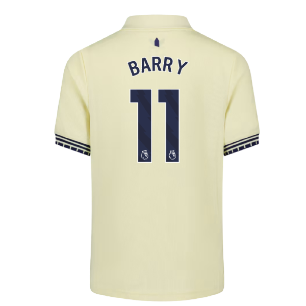 2025-2026 Everton Away Shirt - Kids (Barry 11)