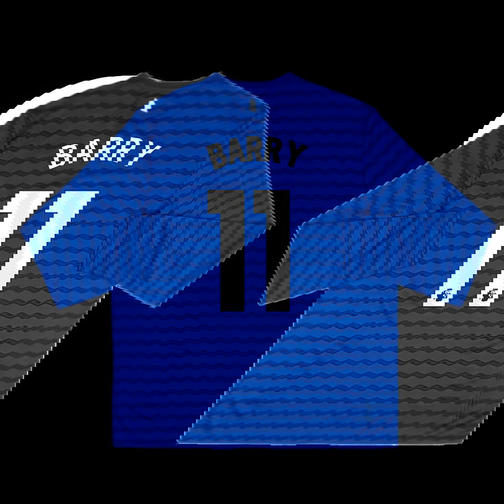 2025-2026 Everton Home Long Sleeve Shirt (Barry 11)