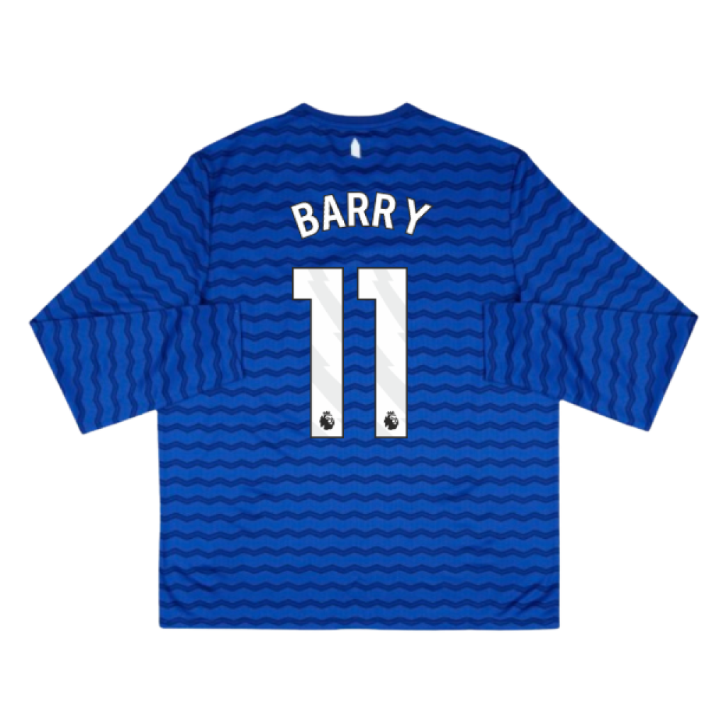 2025-2026 Everton Home Long Sleeve Shirt (Barry 11)