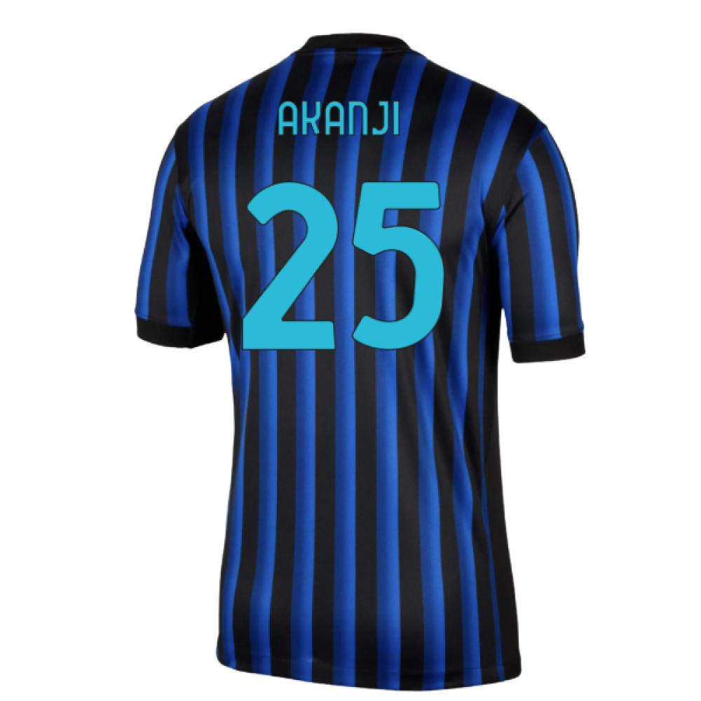 2025-2026 Inter Milan Home Shirt (Akanji 25)