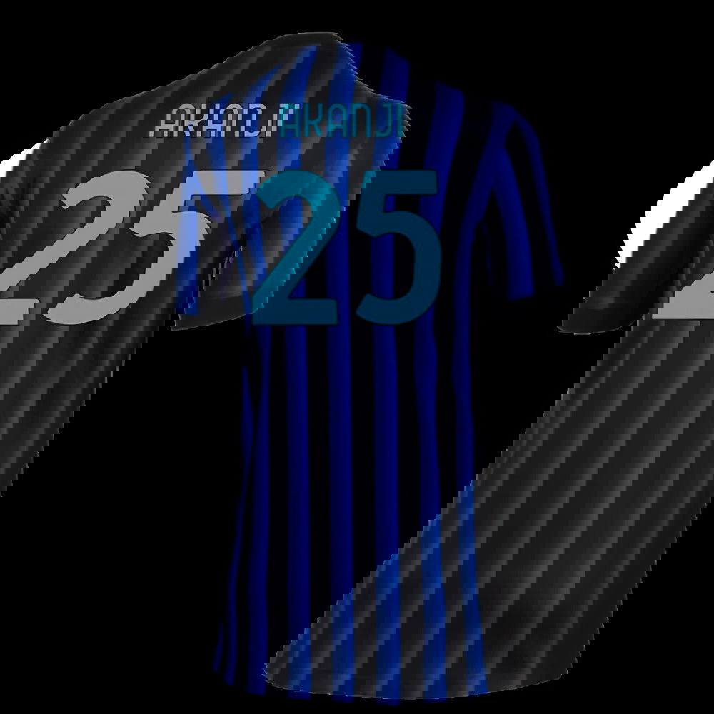 2025-2026 Inter Milan Home Shirt (Kids) (Akanji 25)