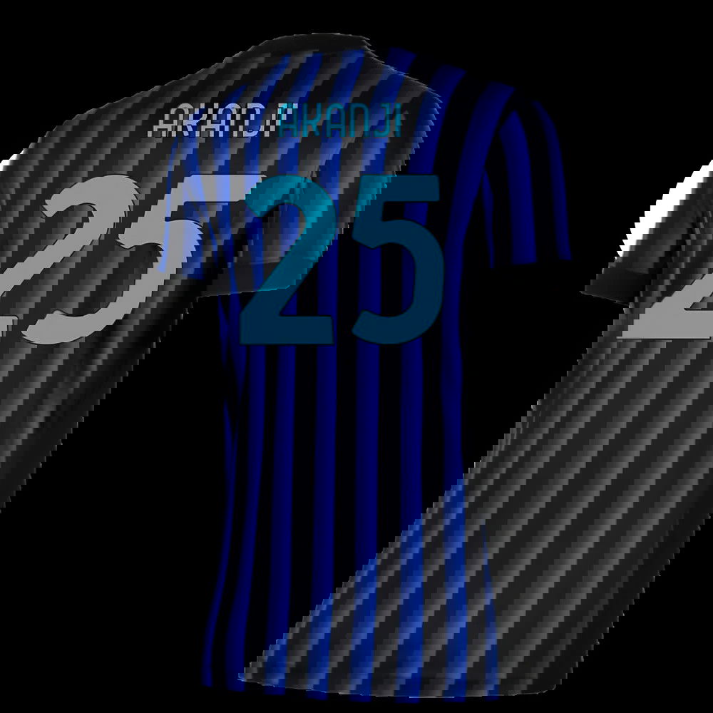 2025-2026 Inter Milan Home Shirt (Womens) (Akanji 25)