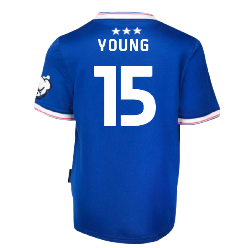 2025-2026 Ipswich Town Home Shirt - Kids (Young 15)