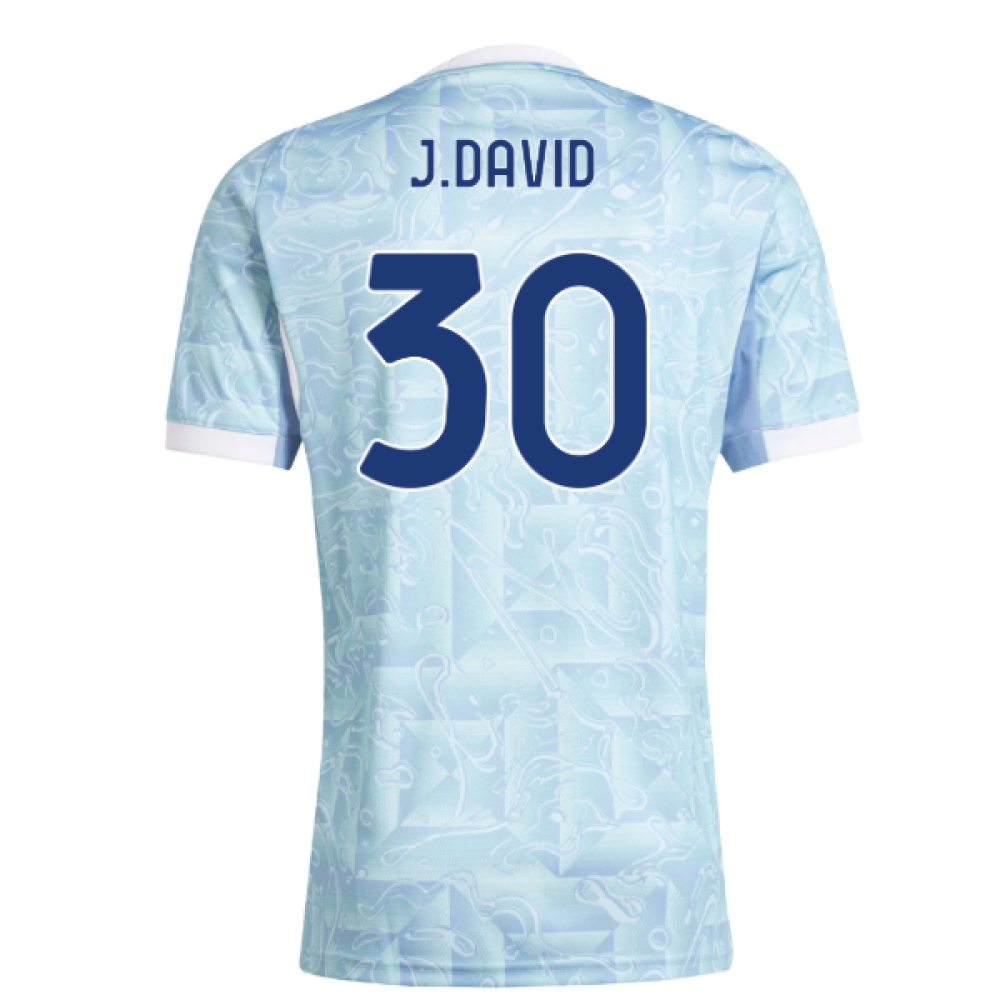 2025-2026 Juventus Away Shirt (J.David 30)