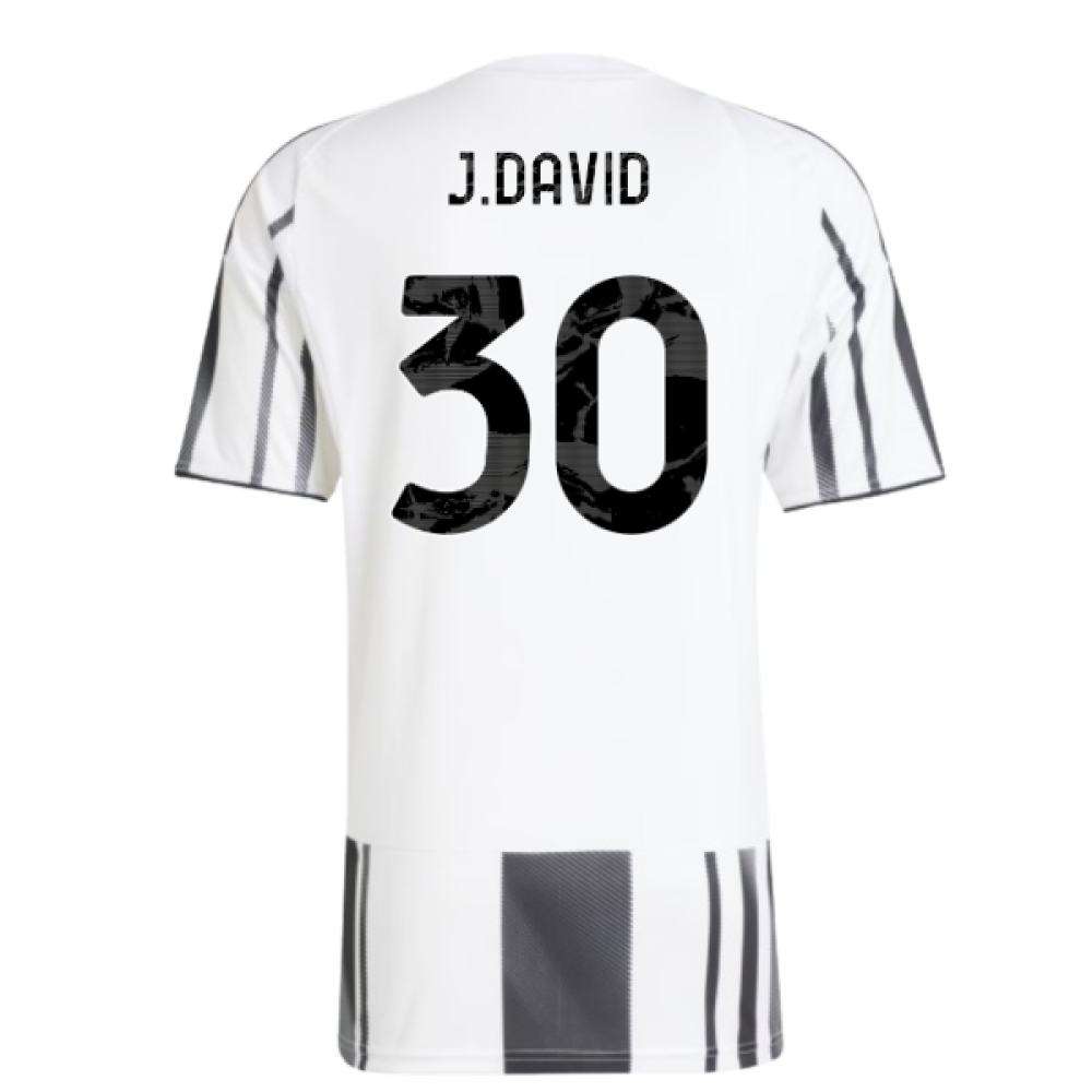 2025-2026 Juventus Home Shirt (J.David 30)