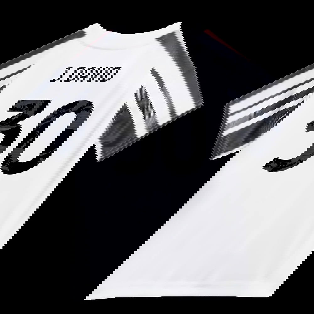 2025-2026 Juventus Home Baby Kit (J.David 30)