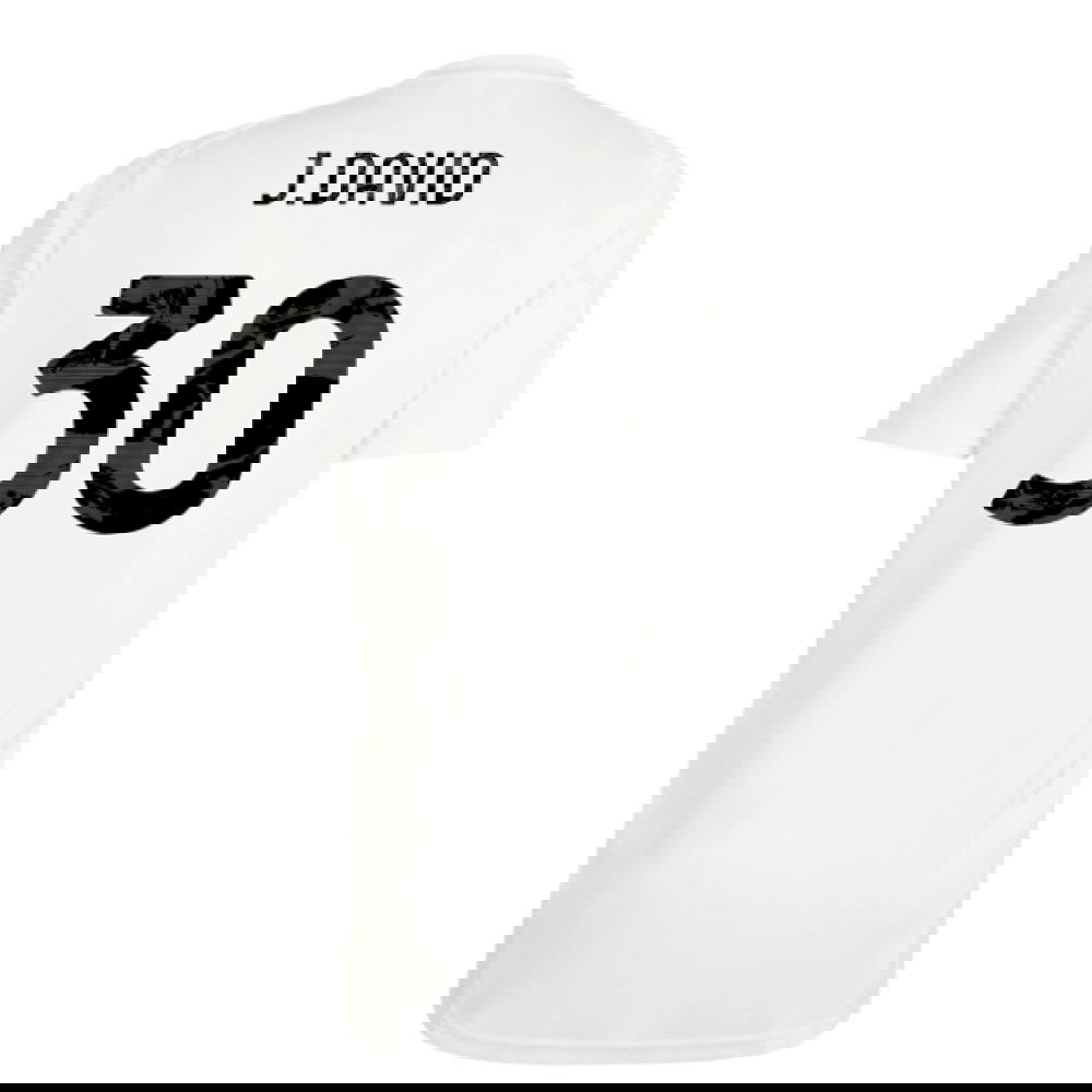2025-2026 Juventus Training Tee (White) (J.David 30)