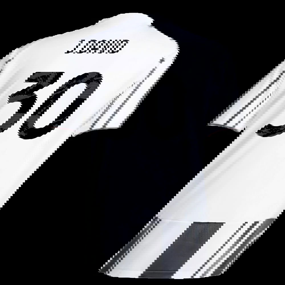 2025-2026 Juventus Authentic Home Shirt (J.David 30)