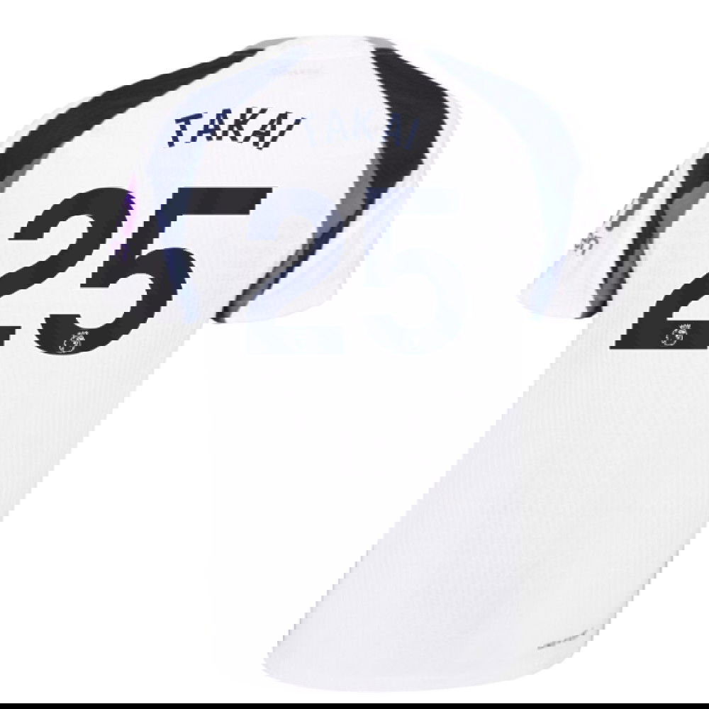 2025-2026 Tottenham Hotspur Authentic Home Shirt (Takai 25)