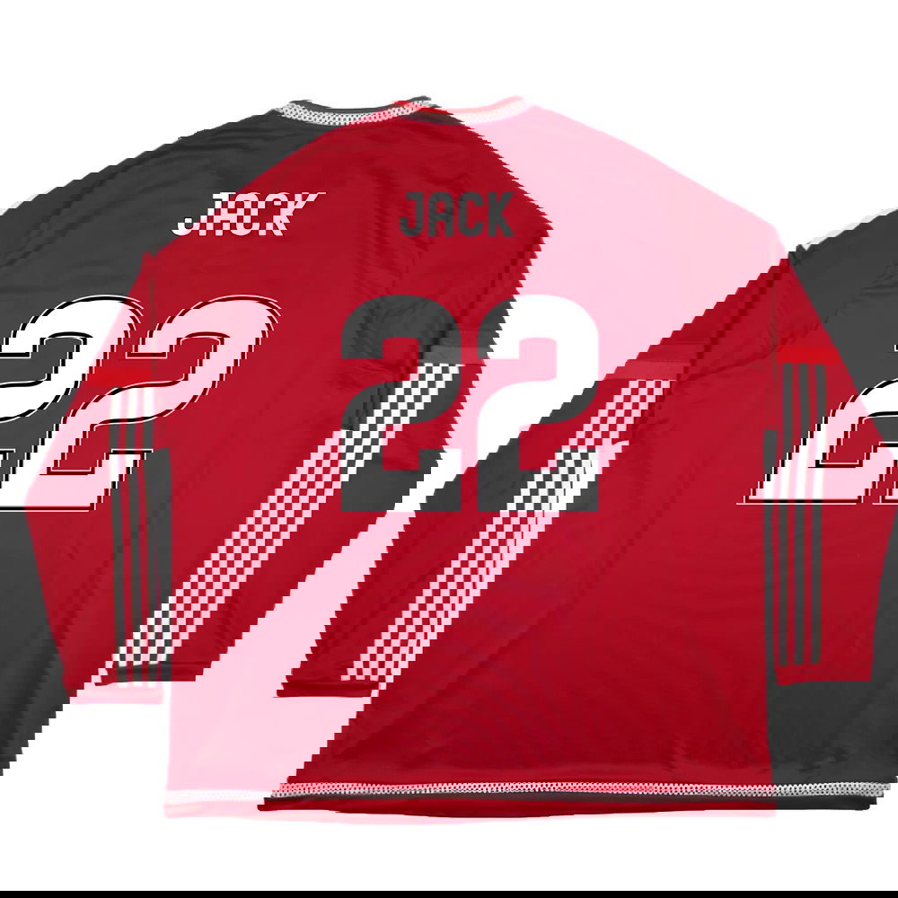 Aberdeen 2015-2016 Home Long Sleeve (3XL) (Excellent) (Jack 22)