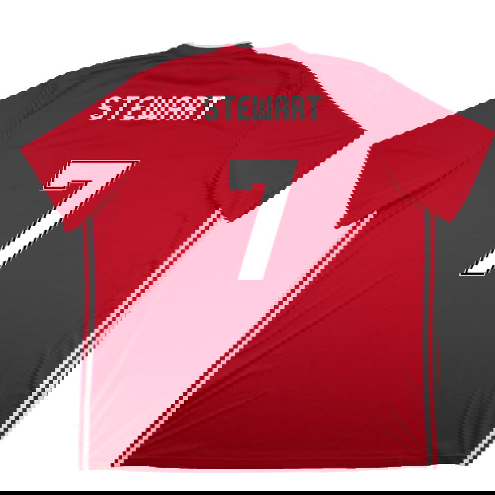 Aberdeen 2018-19 Home Shirt (S) (Excellent) (Stewart 7)