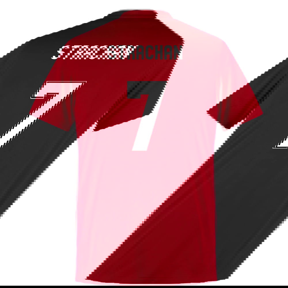 Aberdeen 2019-20 Home Shirt (XS) (Excellent) (Strachan 7)