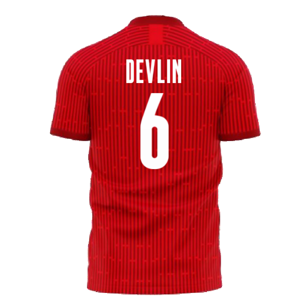  Aberdeen 2025-2026 Home Concept Football Kit (Airo) (DEVLIN 6)