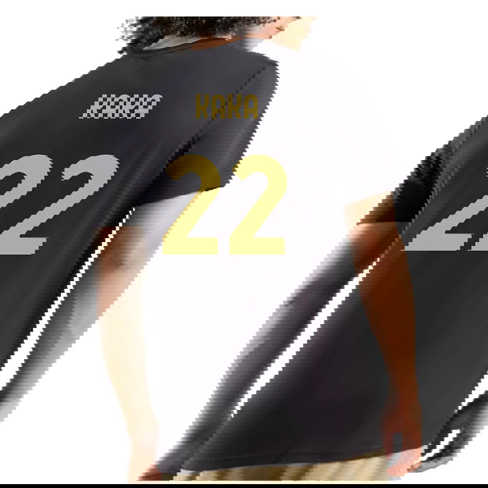 AC Milan 125th Anniversary ftblCulture Tee (Black) (Kaka 22)