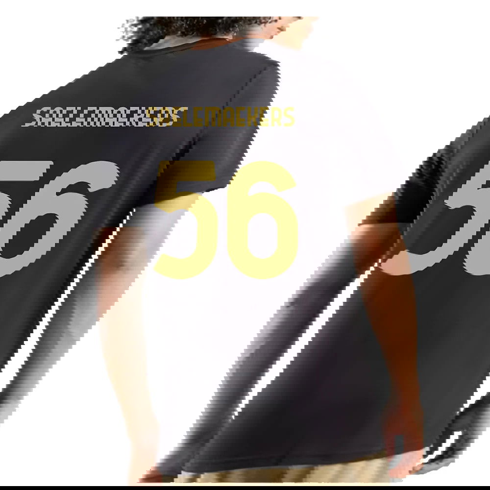 AC Milan 125th Anniversary ftblCulture Tee (Black) (Saelemaekers 56)