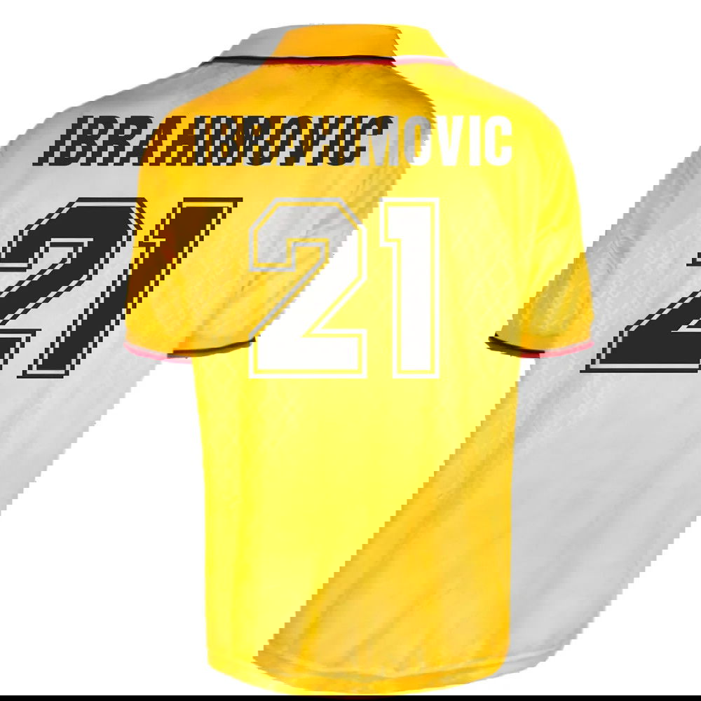 AC Milan 1995-1996 Third Retro Shirt (Ibrahimovic 21)