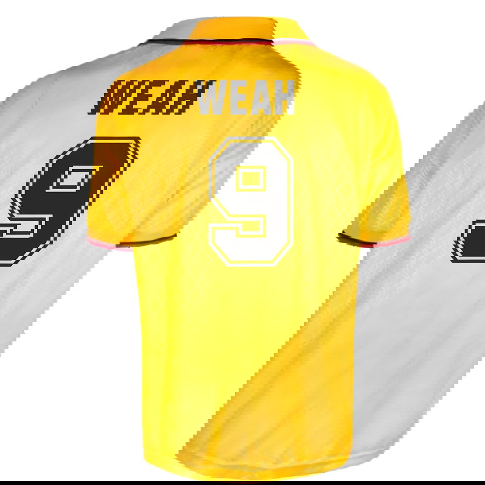 AC Milan 1995-1996 Third Retro Shirt (Weah 9)